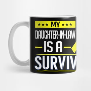 My Daughter In Law Sarcoma Cancer Awareness Mug